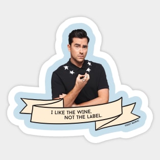 Schitt's Creek David: I Like the Wine, not the Label Sticker